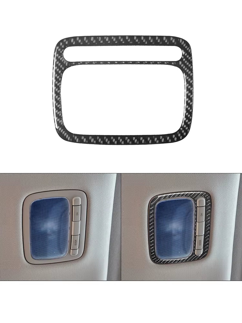 For Hyundai Azera 2006 2007 2008 2009 2010 2011 Carbon Fiber Black Various Parts Stickers Car Interior Decorative Accessories