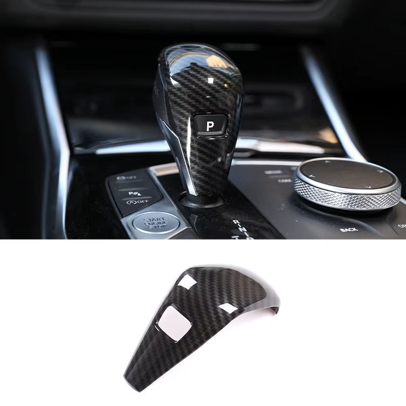 For BMW 3 Series G20 2020-2022 ABS Carbon Fiber Interior Kit Dashboard Console Gear Shift Panel Decoration Cover Trim Stickers