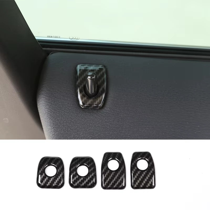 For BMW X5 F15 X6 F16 2014-2018,Steering Wheel,Dashboard,Console Gear Shifter,Panel Sticker,Car Interior Carbon Fiber Trim Cover