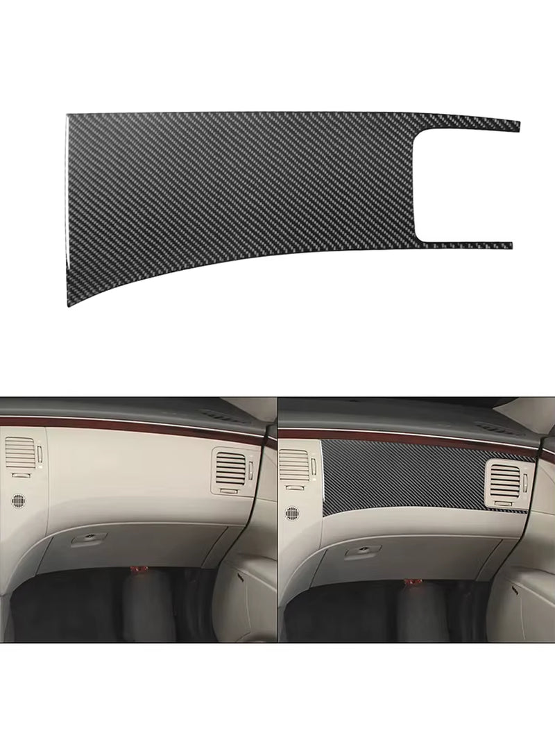 For Hyundai Azera 2006 2007 2008 2009 2010 2011 Carbon Fiber Black Various Parts Stickers Car Interior Decorative Accessories