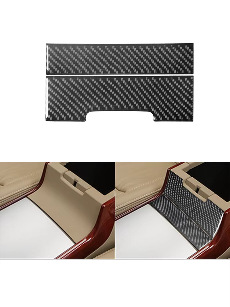 For Hyundai Azera 2006 2007 2008 2009 2010 2011 Carbon Fiber Black Various Parts Stickers Car Interior Decorative Accessories