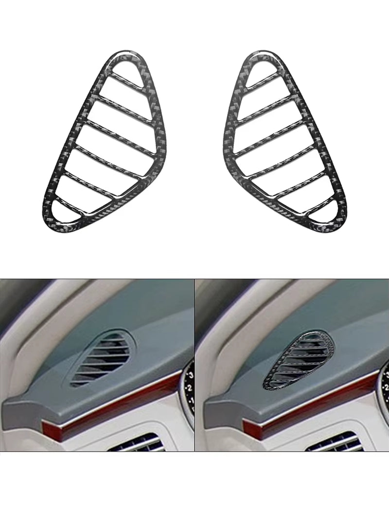 For Hyundai Azera 2006 2007 2008 2009 2010 2011 Carbon Fiber Black Various Parts Stickers Car Interior Decorative Accessories
