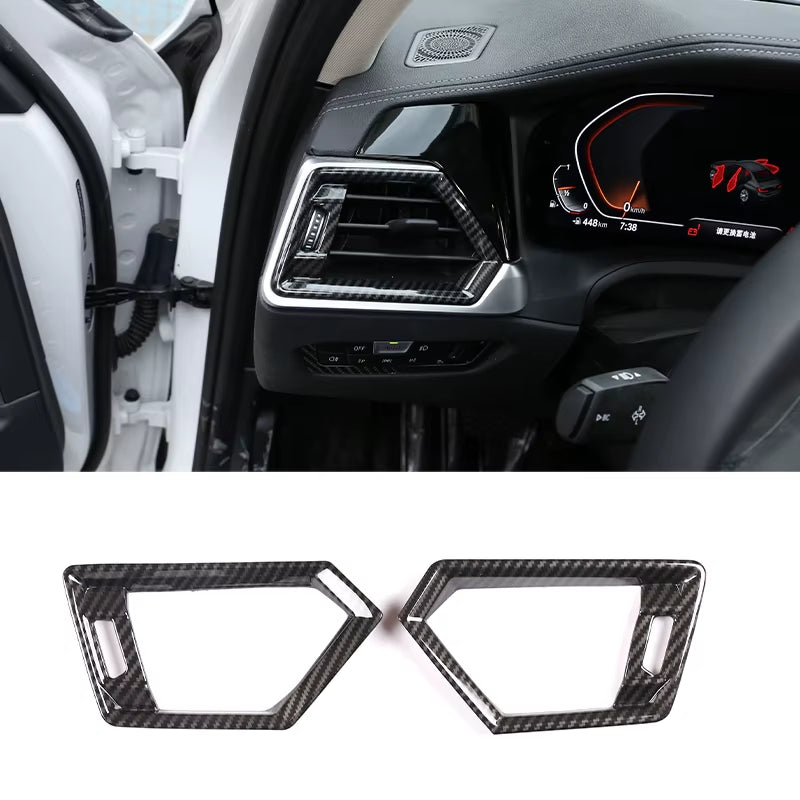 For BMW 3 Series G20 2020-2022 ABS Carbon Fiber Interior Kit Dashboard Console Gear Shift Panel Decoration Cover Trim Stickers