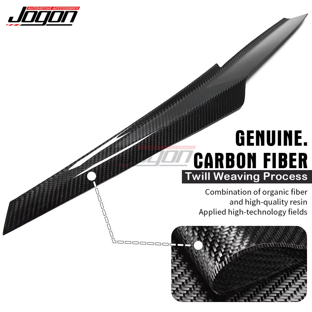 For BMW G80 G81 M2 M3 Touring Sedan Facelift 2022 2023 Car Dashboard Cover Center Console Gear Panel Trim Real Carbon Fiber