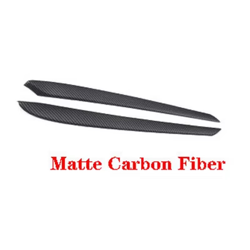 For Tesla Model Y 3 ABS Carbon Fiber Center Console Wrap Cover Kit Dashboard Armrest Door Side Trim Sticker Interior Accessories