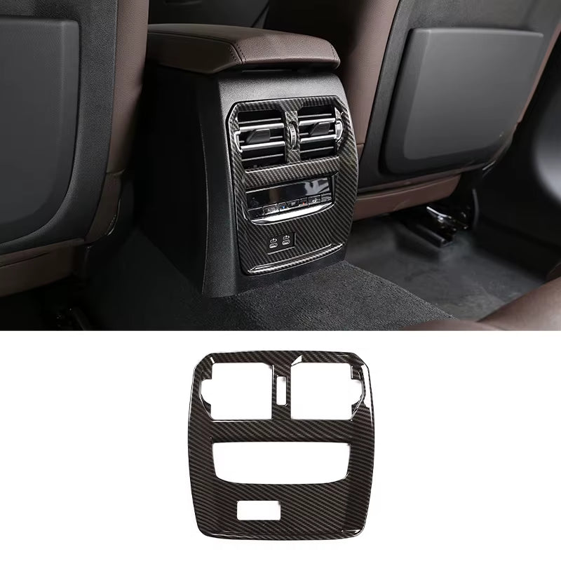 For BMW 3 Series G20 2020-2022 ABS Carbon Fiber Interior Kit Dashboard Console Gear Shift Panel Decoration Cover Trim Stickers