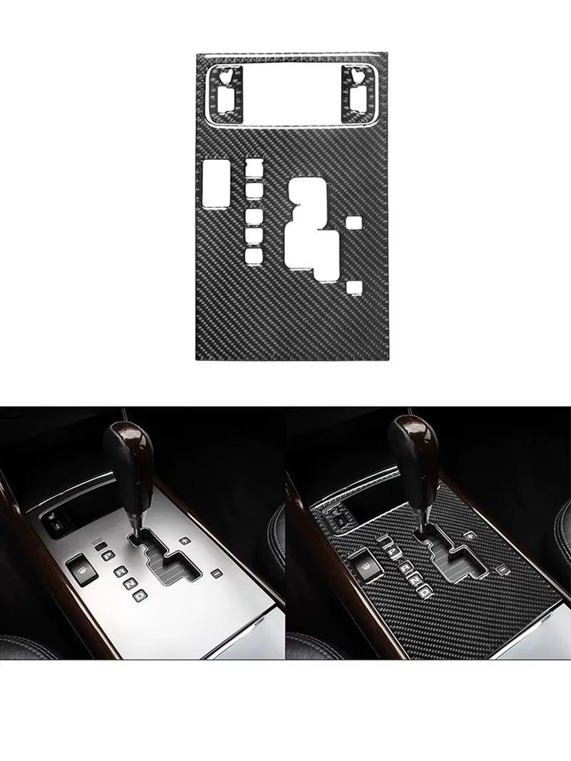 For Hyundai Azera 2006 2007 2008 2009 2010 2011 Carbon Fiber Black Various Parts Stickers Car Interior Decorative Accessories