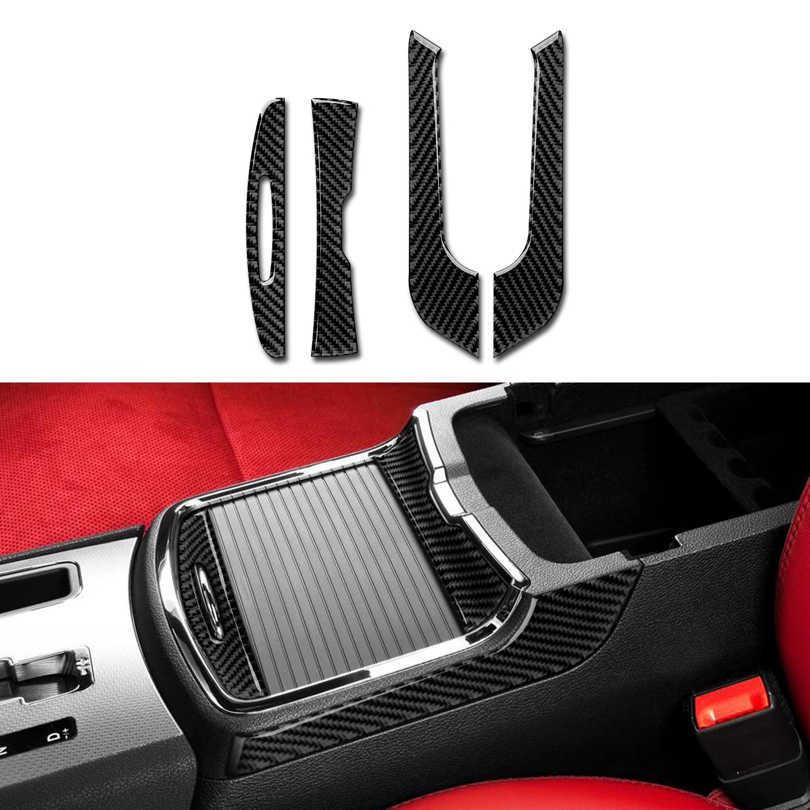 Gear Shift Panel Trim Decal | Chrysler 300 2011 2012 2013 2014 2015 2016 2017 2018 2019 2020 2021 2022 2023