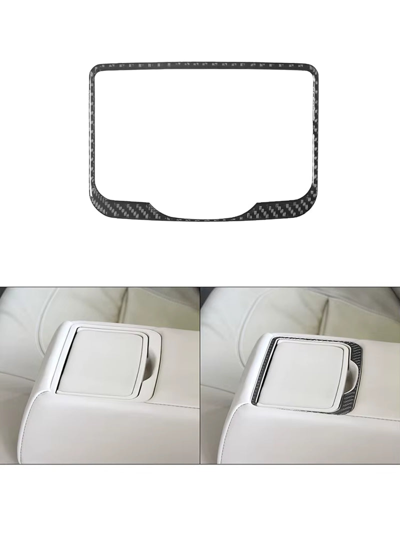 For Hyundai Azera 2006 2007 2008 2009 2010 2011 Carbon Fiber Black Various Parts Stickers Car Interior Decorative Accessories