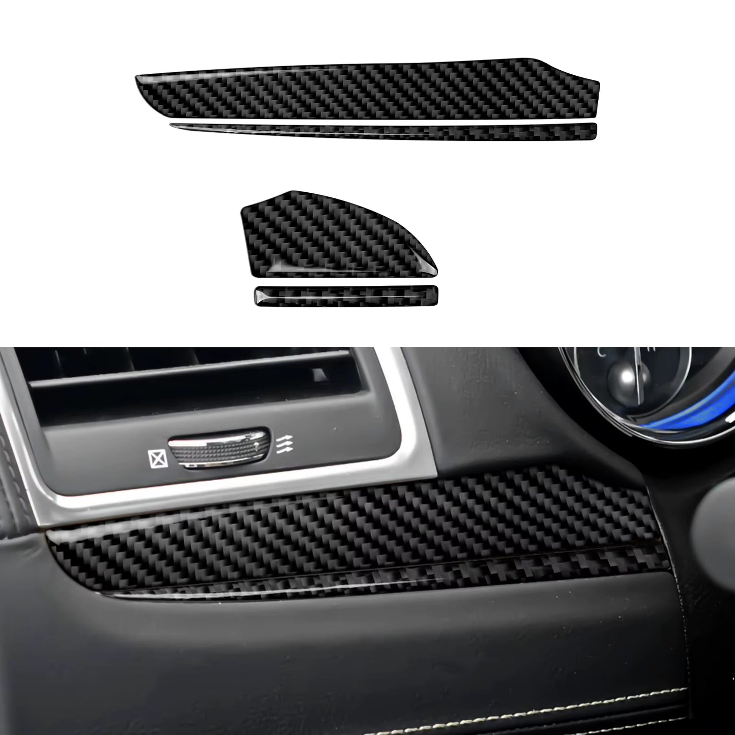 Gear Shift Panel Trim Decal | Chrysler 300 2011 2012 2013 2014 2015 2016 2017 2018 2019 2020 2021 2022 2023