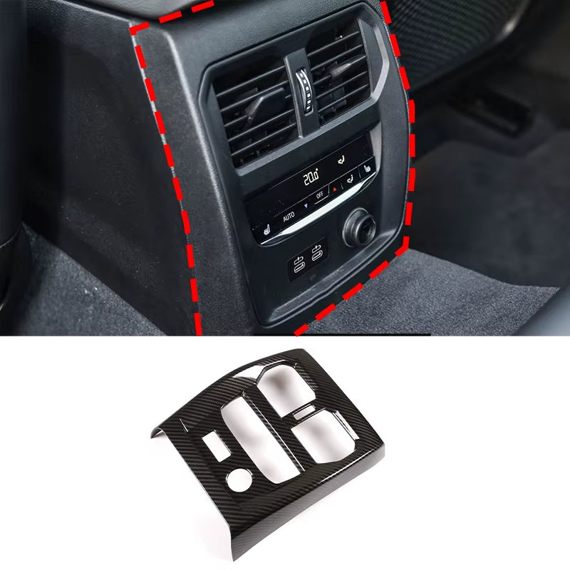 For BMW 3 Series G20 2020-2022 ABS Carbon Fiber Interior Kit Dashboard Console Gear Shift Panel Decoration Cover Trim Stickers