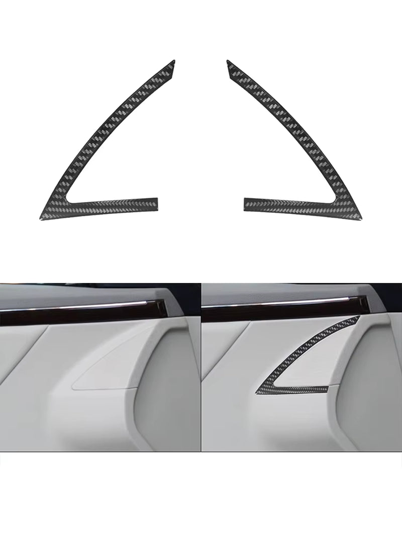For Hyundai Azera 2006 2007 2008 2009 2010 2011 Carbon Fiber Black Various Parts Stickers Car Interior Decorative Accessories