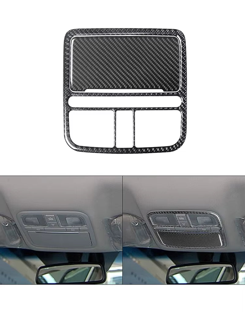 For Hyundai Azera 2006 2007 2008 2009 2010 2011 Carbon Fiber Black Various Parts Stickers Car Interior Decorative Accessories