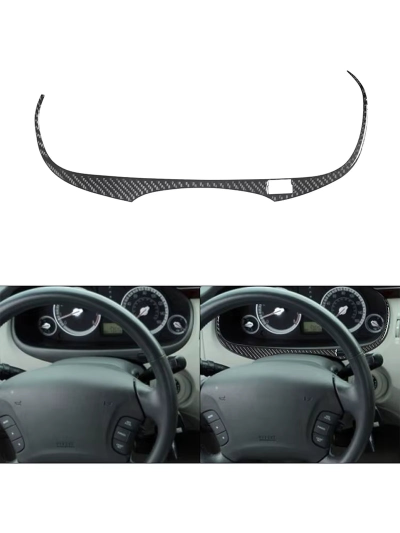 For Hyundai Azera 2006 2007 2008 2009 2010 2011 Carbon Fiber Black Various Parts Stickers Car Interior Decorative Accessories