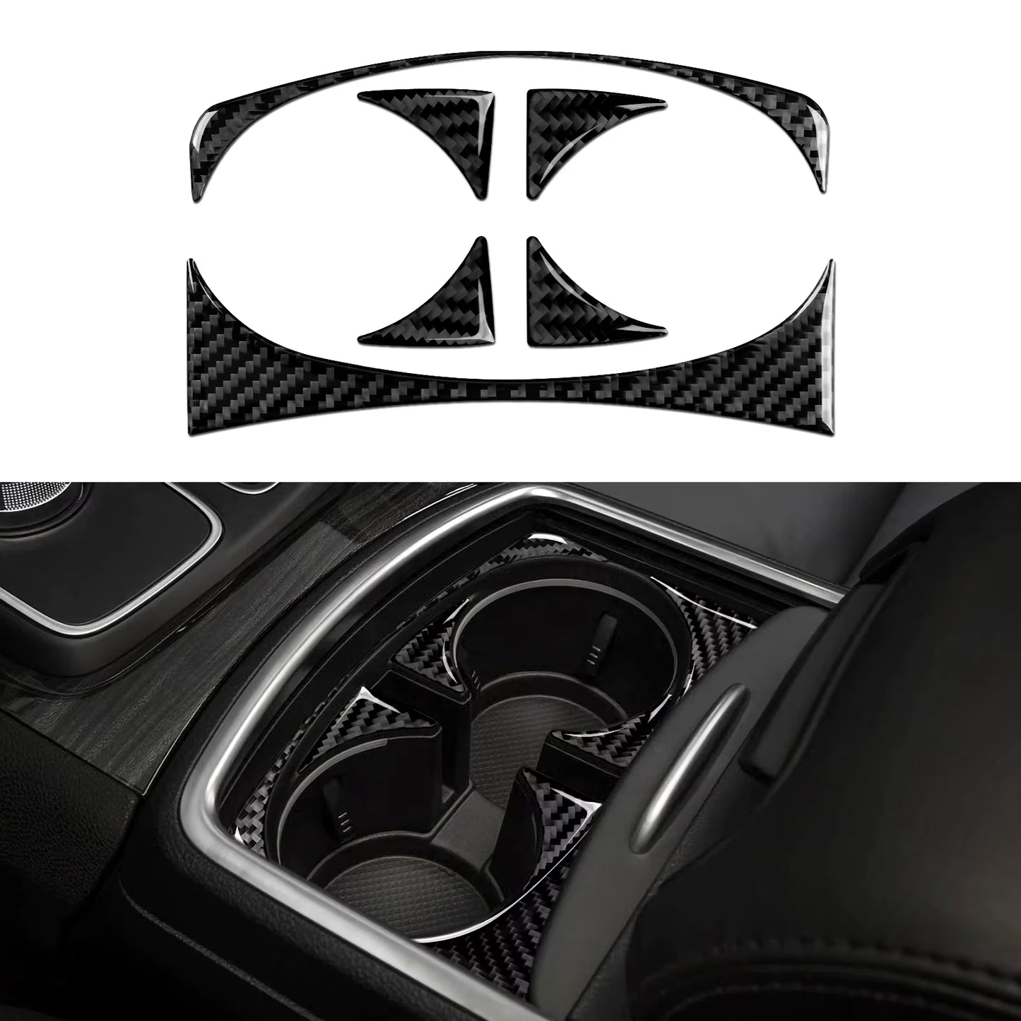 Gear Shift Panel Trim Decal | Chrysler 300 2011 2012 2013 2014 2015 2016 2017 2018 2019 2020 2021 2022 2023